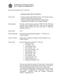Laporan audit dalaman yayasan pembangunan ekonomi islam malaysia (yapiem) akan diperhaluskan dan dijangka siap selepas hari raya aidilfitri. Contoh Laporan Audit Internal Di Perusahaan