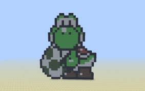 Pin By Neil Cokeley On Super Mario Bros Pixel Art Minecraft Pixel Art Yoshi
