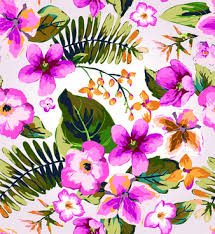 Simplistic flat seamless floral pattern. Hawaiian Flower Pattern Free Vector Download 28 504 Free Vector For Commercial Use Format Ai Eps Cdr Svg Vector Illustration Graphic Art Design