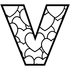Buchstabe Letter V Harf Harfler