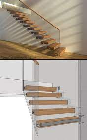 Cantilevered Staircase Fixing Detail In 2021 Cantilever Stairs Staircase Design House Design