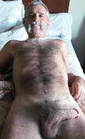 Hairy old men naked