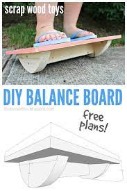 Diy Balance Board Wood Toys Diy Wood Projects For Kids Woodworking For Kids
