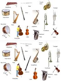 Orchestra Seating Chart Instrument Classification