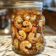 This pickled shrimp recipe is SO GOOD! Tell me if you know who the ...