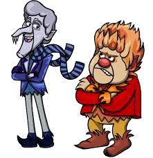 Snow Miser And Heat Miser Custom By Cosmictangent92 Snow Miser Heat Miser Brothers Art