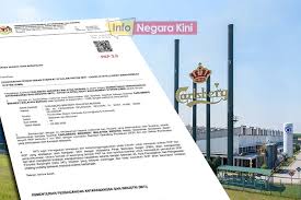 Untuk perhatian, kelulusan yang diberi terdahulu kepada syarikat untuk beroperasi sepanjang pkp 1 dan 2 terpakai untuk pkp 3 & pkp 4. Kilang Arak Boleh Beroperasi Sepanjang Pkp 3 0