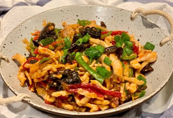 Fish Fragrant Shredded Chicken