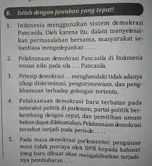 Salah satu pilar demokrasi adalah prinsip trias politica yang membagi. Bagaimana Sistem Demokrasi Di Indonesia Brainly