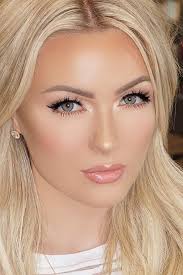 Blonde Eyebrows May Be Not So Easy To Deal With But There Is Nothing Impossible In This Bridal Makeup Natural Blonde Bridal Makeup For Blondes Blonde Eyebrows