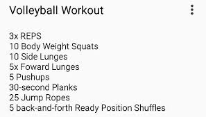 At Home Volleyball Workouts To Help Prepare For Tryouts Volleyball Workouts Volleyball Volleyball Tryouts