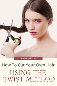If you want to adjust any hair, use the scissors to cut the individual lock. How To Cut Your Own Hair Pro Methods That Work Lovehairstyles