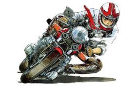 motorcycle manga バイクアート バイク アニメ 車 イラスト