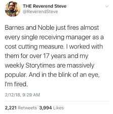 I saw the end coming after red monday (the massive layoffs in february). Barnes Noble Is Killing Itself Techcrunch