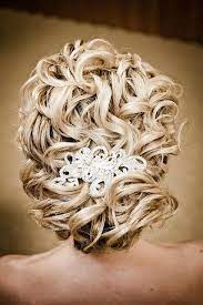 Perfect Idea For Utilizing Short Layers Hot Rollers Rolled Under From The Back Will Achieve This Look Wedding Hairstyles Updo Wedding Upstyles Beautiful Hair
