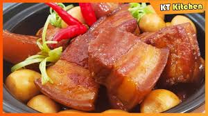 Thịt Kho Trứng Bi Quyết Kho Thịt Co Mau đẹp Khong Cần Nước Dừa Braised Pork Belly With Eggs Youtube Nồi Nướng Nước Dừa Thịt