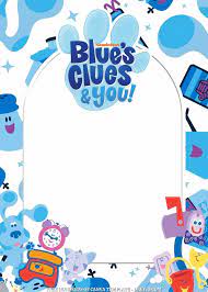 Blues Clues Invitations Free Printable