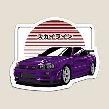 Nissan skyline r34 aesthetic wallpaper : Nissan Skyline Gtr R34 Home Living Redbubble