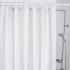 Ikea shower curtain rings, 12 pack, clear $8.99. Bjarsen Shower Curtain White Ikea