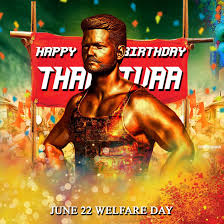 Happy 2nd birthday gold foil balloon background with ribbons. 2017 Vijay Birthday Common Dp Image By Vigneshtdesign On Deviantart