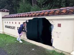 These stranger things upside down portals seem to appear mostly inside buildings. A Hole In My School S Sign Made The Perfect Opportunity For A Portal To The Upside Down Strangerthings