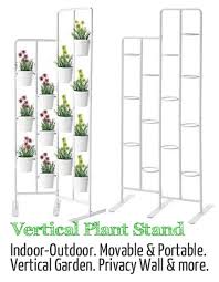 Green wall construction shouldn't be about aesthetics alone, rather designers should focus on making sure the living wall maximizes its efficiency. This Vertical Plant Stand Has It All
