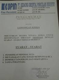 Tersedia loker untuk berbagai kalangan dari lulusan sma, smk, fresh graduate. Lowongan Kerja Tangerang Pasar Kemis Lokerkarta Com