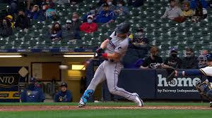 Corey dickerson remains absent from the marlins' starting lineup for the second consecutive game dickerson will miss his second straight game after exiting wednesday's victory over the brewers with. Corey Dickerson S Rbi Single 04 26 2021 Colorado Rockies