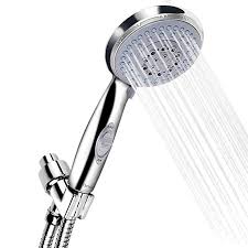 Chrider Handheld Shower Head With Hose 5 Spray Setting Hand Held Shower Head With Pause Switch 4 Handheld Shower Head Shower Head With Hose Hand Held Shower