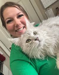 She's off to her forever home 💜😻