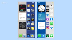 30 Aesthetic Ios 14 Home Screen Theme Ideas Gridfiti In 2020 Homescreen Iphone Layout App Layout