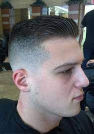 The look, which features a short back and sides with the. Pin On Barbershops