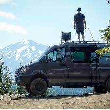 Another Awesome View From An Aluminess Roof Rack This Time From 4x4familyvan Thanks Aluminess Roofrack Ladde Van Mercedes Sprinter Camper Sprinter Van