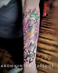 The joker story in connection with the release of a new film the most popular is the hand zone. My Joker Tattoo The Start Of My Joker Sleeve Joker