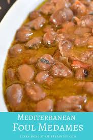 Ful Medames Egyptian Stewed Fava Beans Recipe Foul Recipe Egyptian Food Ful Recipe