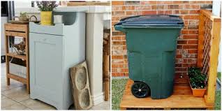 Later, the physicist wakes up and smells smoke. How To Hide A Trash Can Disguise Ugly Garbage Can
