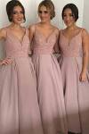Casual Old Rose Dress