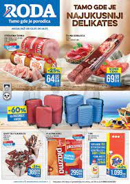 Novi akcijski katalog za roda market poznatiji kao rodic. Roda Market Katalog Akcija 01 07 14 07 2019 Kuda U Kupovinu