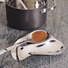Rsvp Stainless Steel Double Spoon Rest 7 List Price 12 50 Price 9 95 Free Shipping Spoon Rest Kitchen Cleaner Stainless Steel