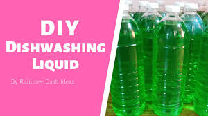 Dishwashing detergent does not produce suds. How To Make Dishwashing Liquid Diy Easy Youtube