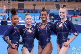 Mélanie de jesus dos santos est également première réserve aux barres. Rfbrm3ssr5opsm