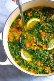 Lentil Soup With Lemon And Turmeric Recipe Lentil Recipes Lentil Soup Recipes Whole Food Recipes