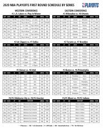 July 20, 2021 7:50 am the bucks can win their first championship in 50 years with a win on tuesday at home. Nba 2020 Nbaplayoffs First Round Schedule The Nba Facebook