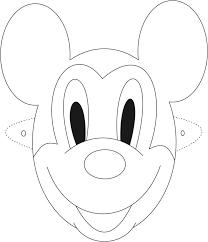 These free coloring pages are with full size and printable, select images, right click on the mouse, and save to your computer or pc. Mickey Mouse Mask Printable Coloring Page For Kids