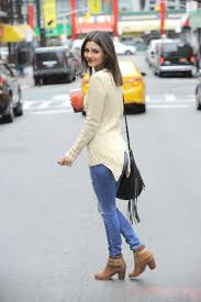 Victoria justice jeans celebmafia : Victoria Justice In Ripped Jeans Out In Brooklyn November 2014 Celebmafia
