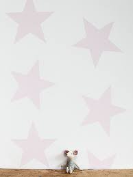 Check spelling or type a new query. Twinkle Twinkle Large Star Wallpaper In Pale Pink Icing Or Antique Powder Pink Peony Sage