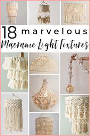 Macrame Light Shopping Guide 5 Macrame Diy Lighting Projects 18 To Buy The Heathered Nest