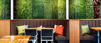 The ground level lounge and dining. First Canadian Place Restaurant Cactus Club Cafe Toronto