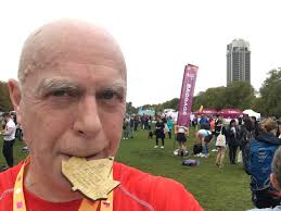 The rather wet Royal Parks Half Marathon 2018