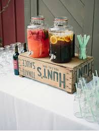 Reception Drinks Ideas Drink Station Wedding Drink Drink Table